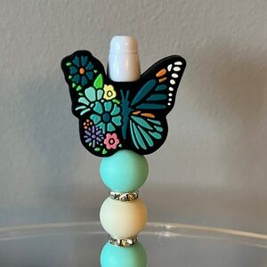 Butterfly beaded pen